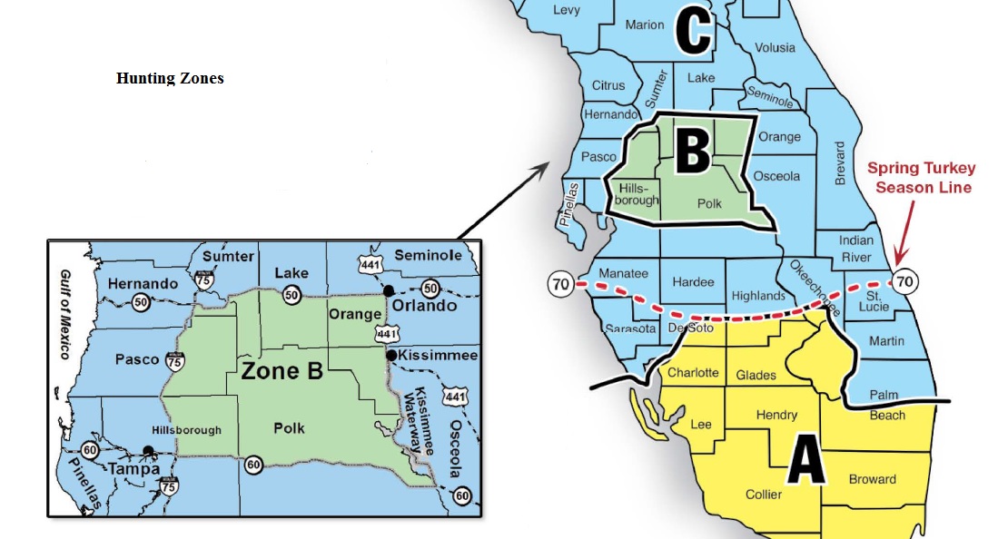 Florida Hunting Zones River Ranch